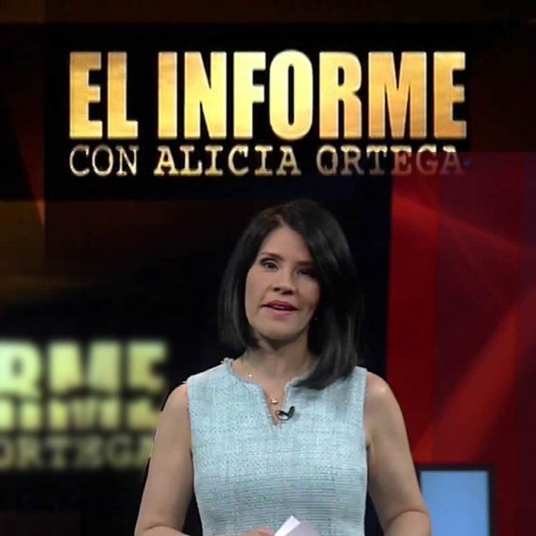 El Informe Con Alicia Ortega En Vivo Por Color Visión Canales