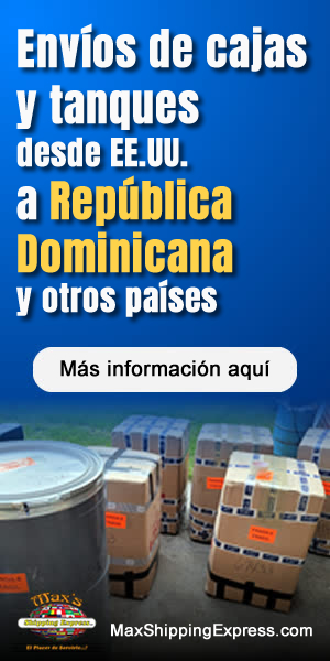 Envíos de cajas y tanques a República Dominicana