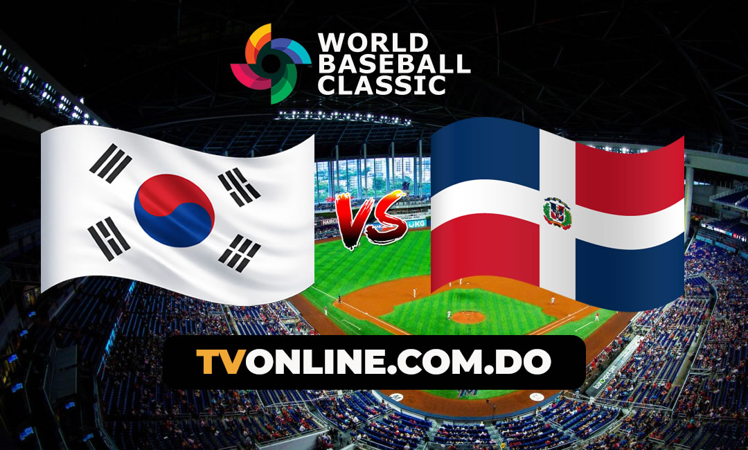 Corea del Sur vs Dominicana en vivo hoy